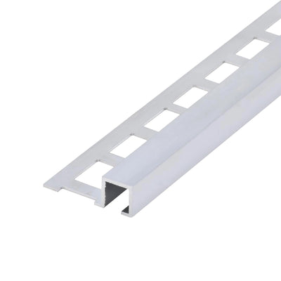 Vierkant profiel aluminium natuur