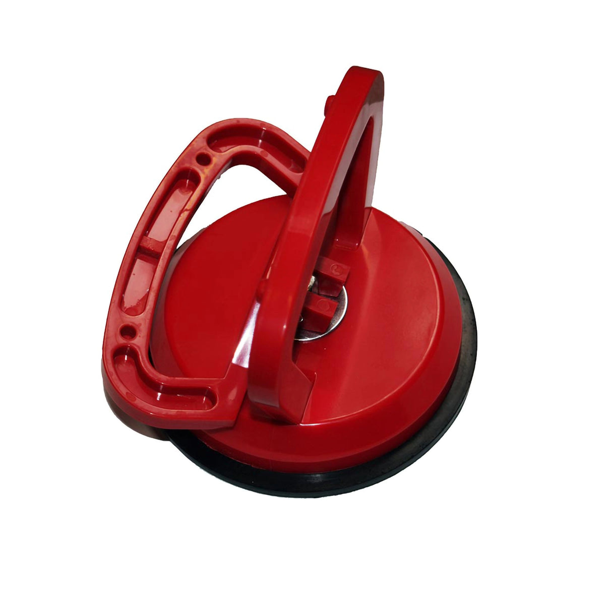 Saugheber mit zwei Griffen und schwarzem Saugnapf