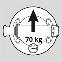 Zeichnung Saugheber Battipav mit horizontaler Tragkraft