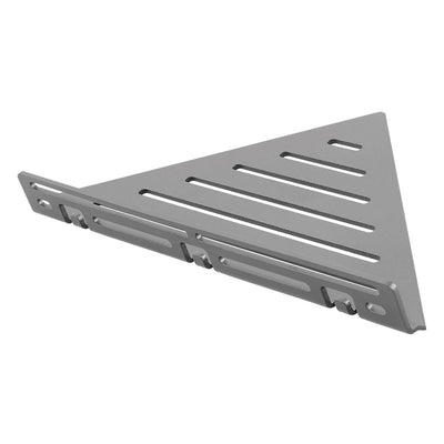 TI-SHELF Driehoekig hoekplank met reling beton grijs