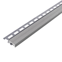 Treppenprofil mit Gummieinlage grau schmale Version #A0001745 #A0001749
