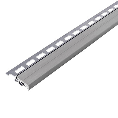 Trapprofiel met rubber inleg grijs - Ansicht 2