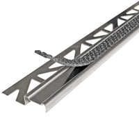 Treppenprofil rutschhemmend mit anthrazitfarbener Einlage
#A0001726 #A0001729 #A0001734