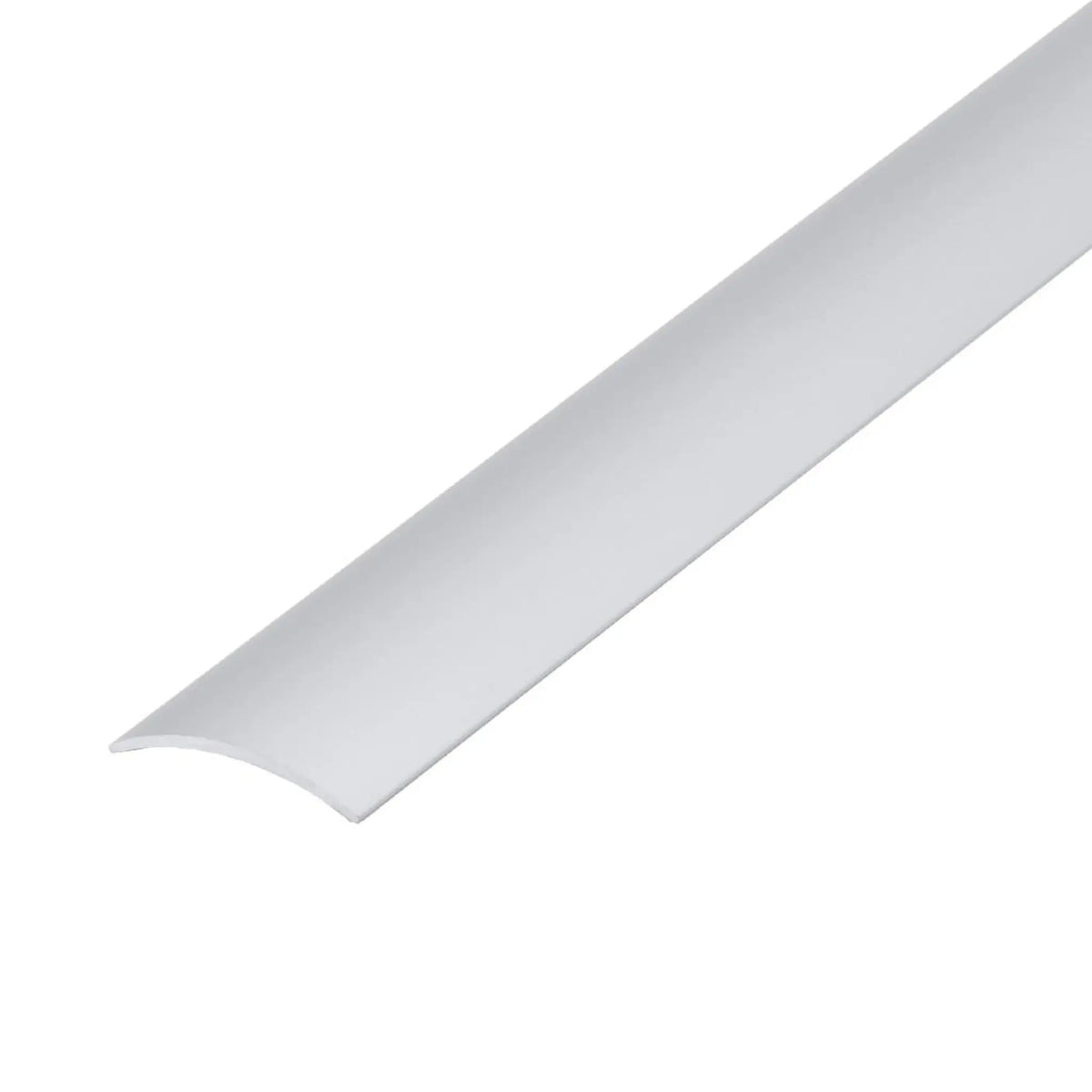 Übergangsprofil Aluminium selbstklebend silber - 100 cm