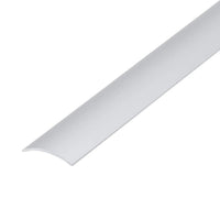 Übergangsprofil Aluminium silber leicht gewölbt