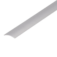 Übergangsprofil aus Edelstahl leicht gewölbt