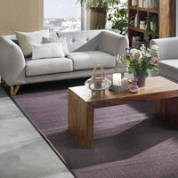 Ambientebild Übergangsprofil MULTIFLOOR SK titan gebürstet im Wohnzimmer