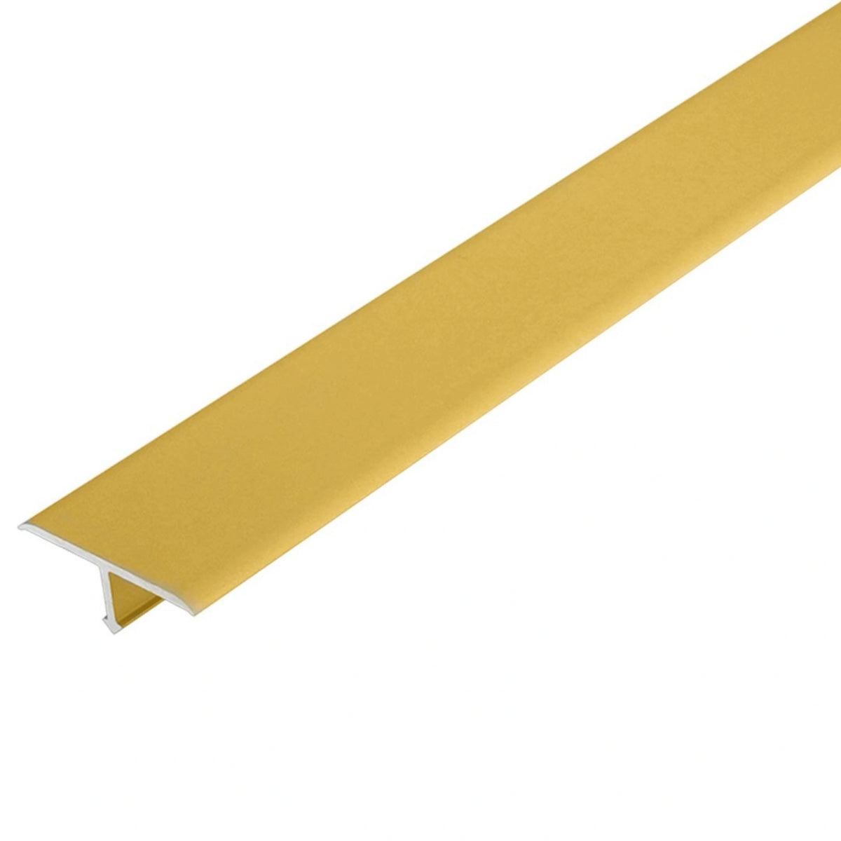 Übergangsprofil T-Form Aluminium gold 25mm #A000