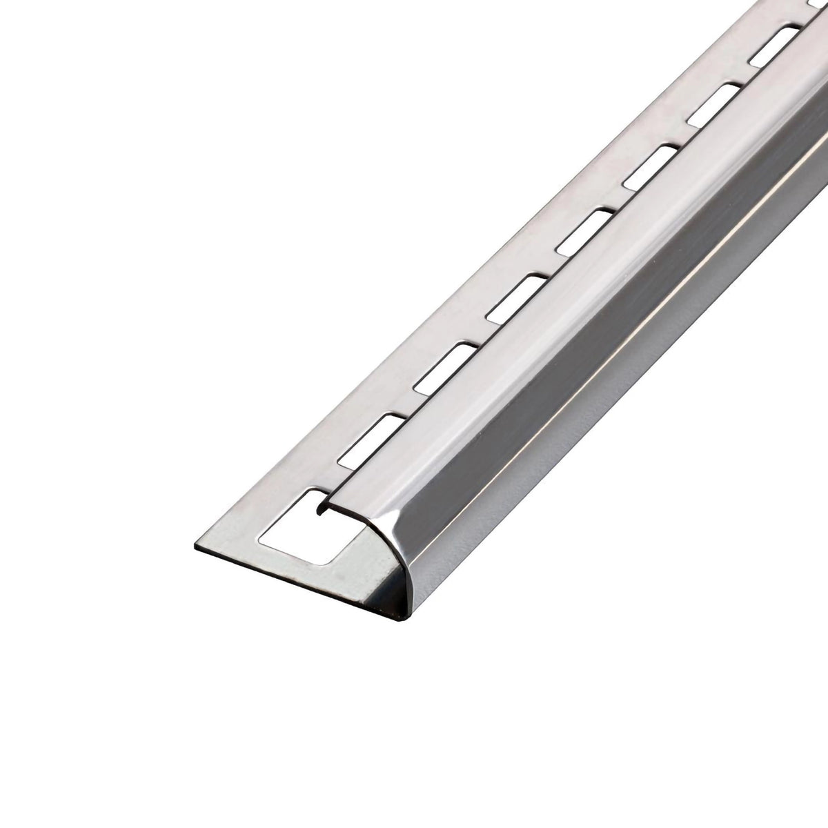 Viertelkreisprofil Edelstahl glänzend poliert