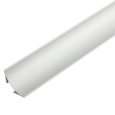 Aansluitprofiel Cove aluminium zilver