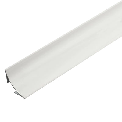 Aansluitprofiel Cove aluminium wit