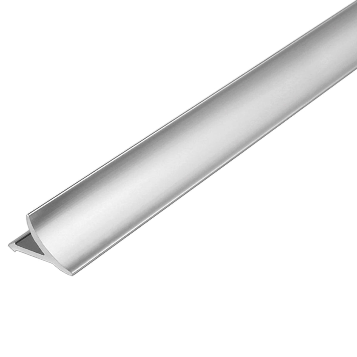 Anschlussprofil Aluminium silber - 8 mm