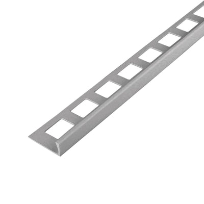 Hoekprofiel PVC grijs