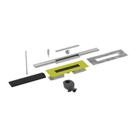 Kürzbares Duschrinnen Komplettset mit 71mm Einbauhöhe in Einzelteilen
#A0005335
#A0005336
#A0005337
#A0005341
#A0005342
#A0005343
#A0005347
#A0005348
#A0005349
